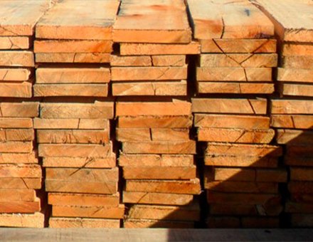 Tabla para encofrado